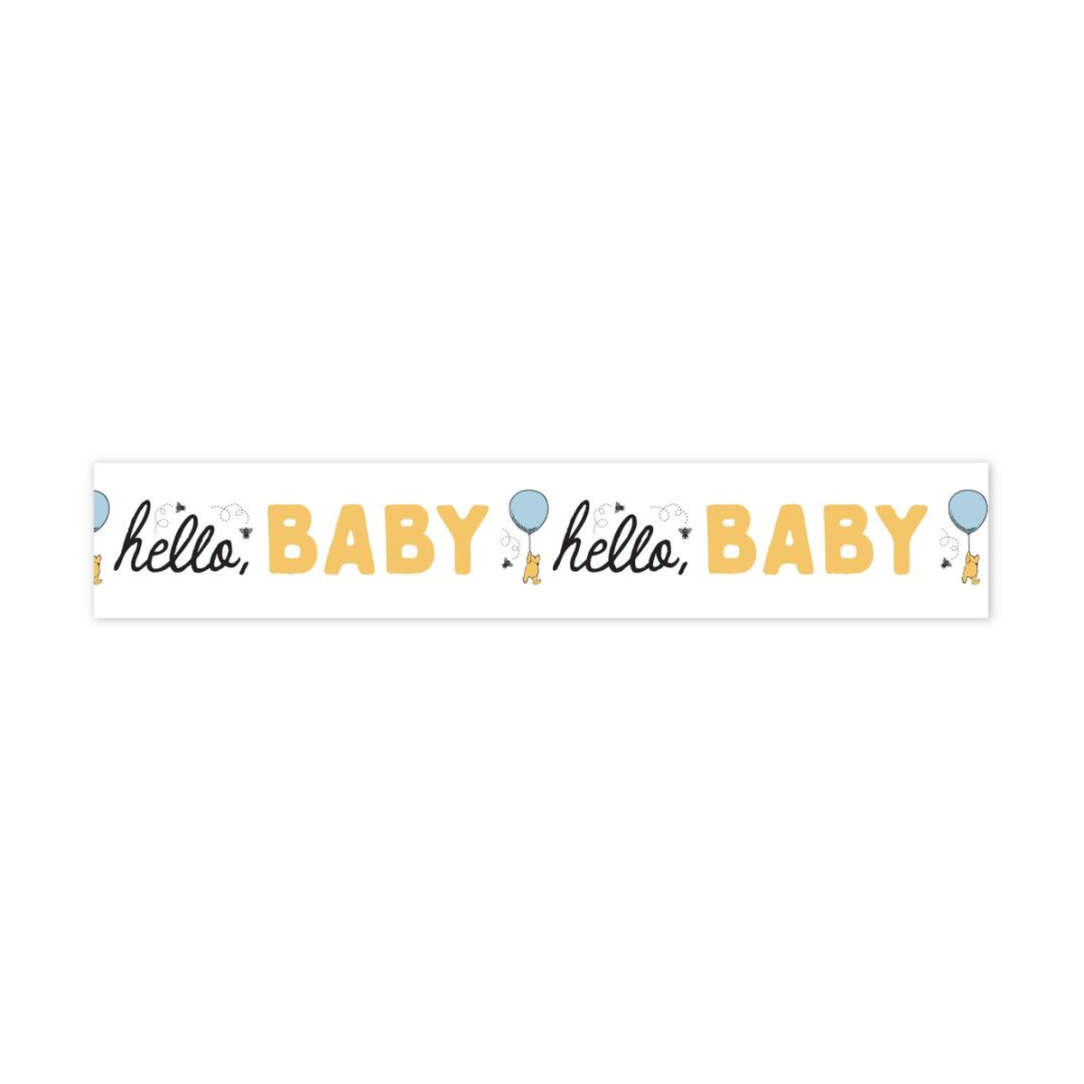 Echo Park Winnie The Pooh Baby Washi Tape - Hello Baby Balloon
