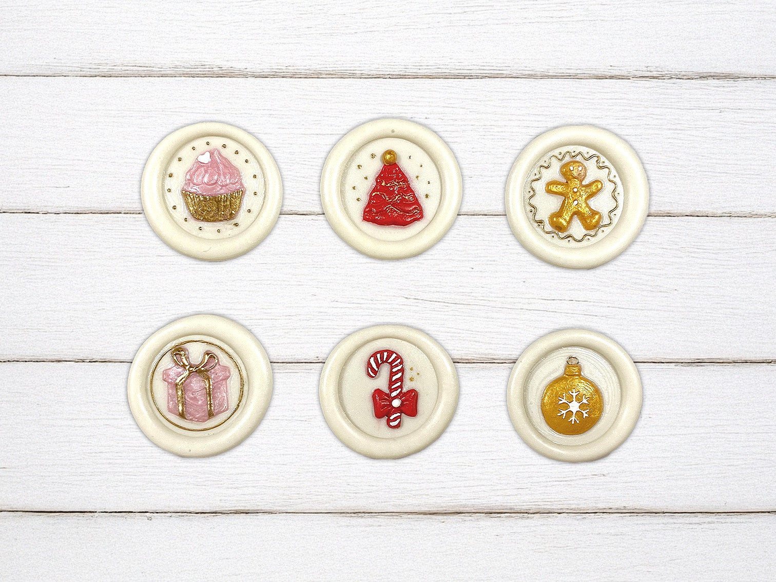 Stamperia Wax Seal Set 6pk - Candy Christmas