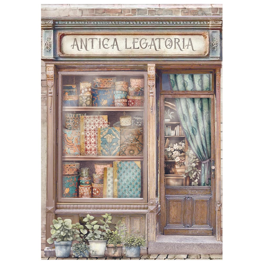 Stamperia Rice Paper Sheets A6 - Venice City of Art