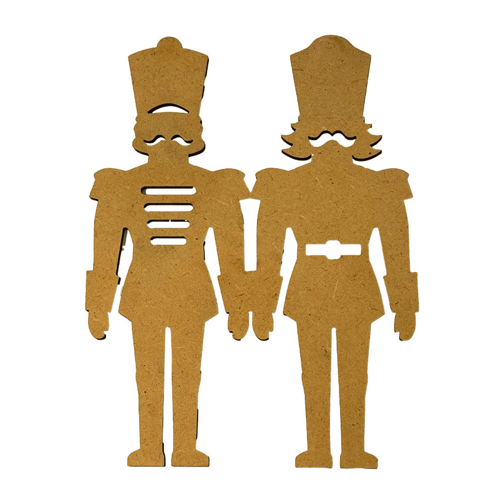 Stamperia Crafty Shapes - Alice in Christmas Soldiers
