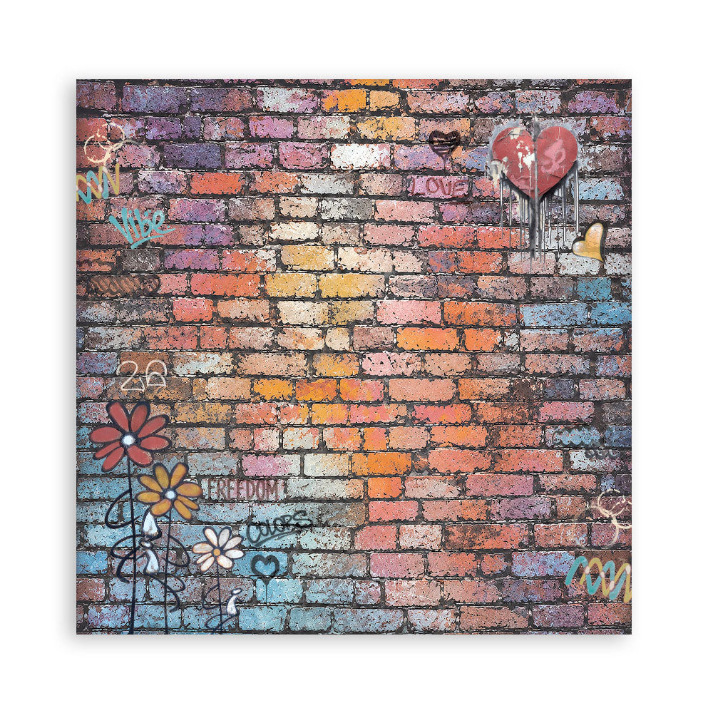 Stamperia Backgrounds Double-Sided Paper Pad 12x12 - Furry Friends 2