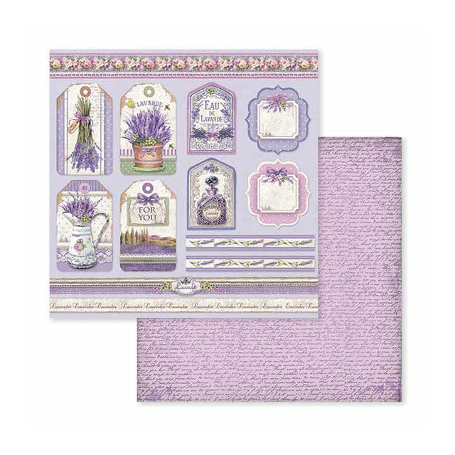 Stamperia Double-Sided Paper Pad - 8x8 - Provence