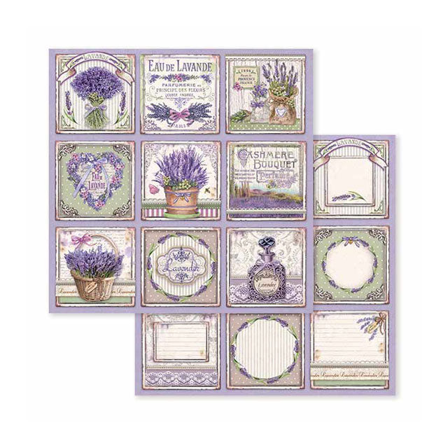 Stamperia Double-Sided Paper Pad - 8x8 - Provence