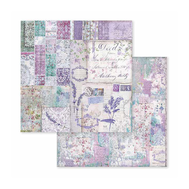 Stamperia Double-Sided Paper Pad - 8x8 - Provence