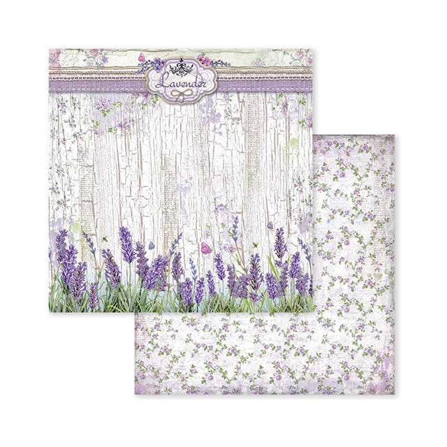 Stamperia Double-Sided Paper Pad - 8x8 - Provence