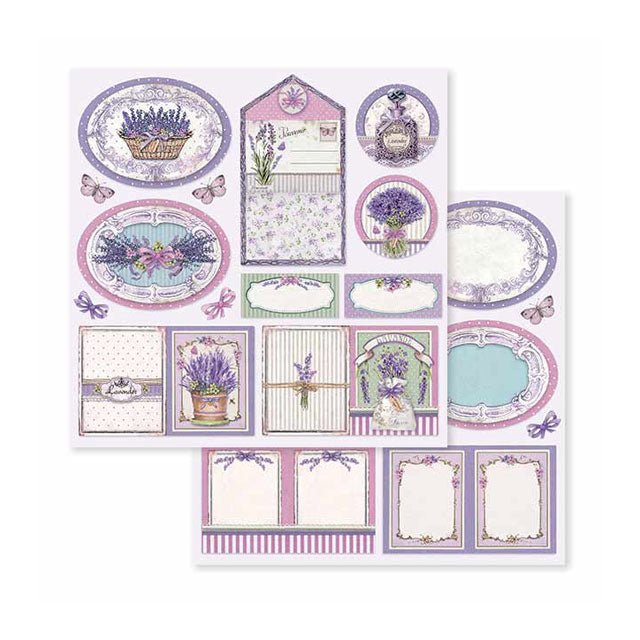 Stamperia Double-Sided Paper Pad - 8x8 - Provence