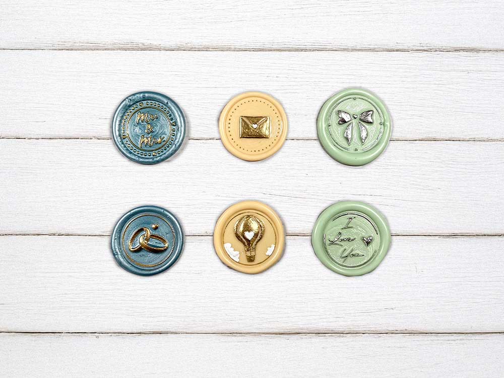 Stamperia Wax Seal Set 6pk - Wedding