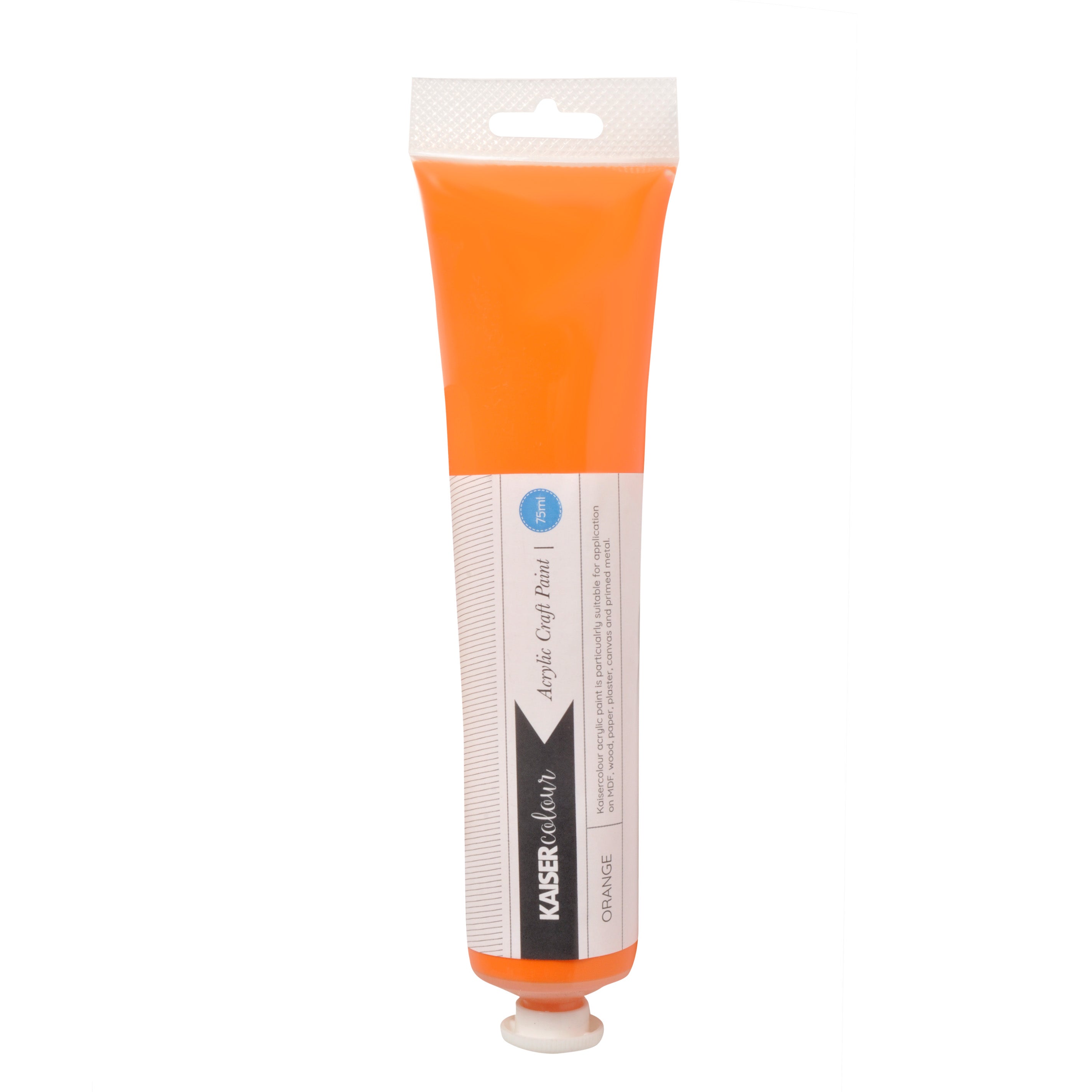 Kaisercolour Acrylic Craft Paint - Orange