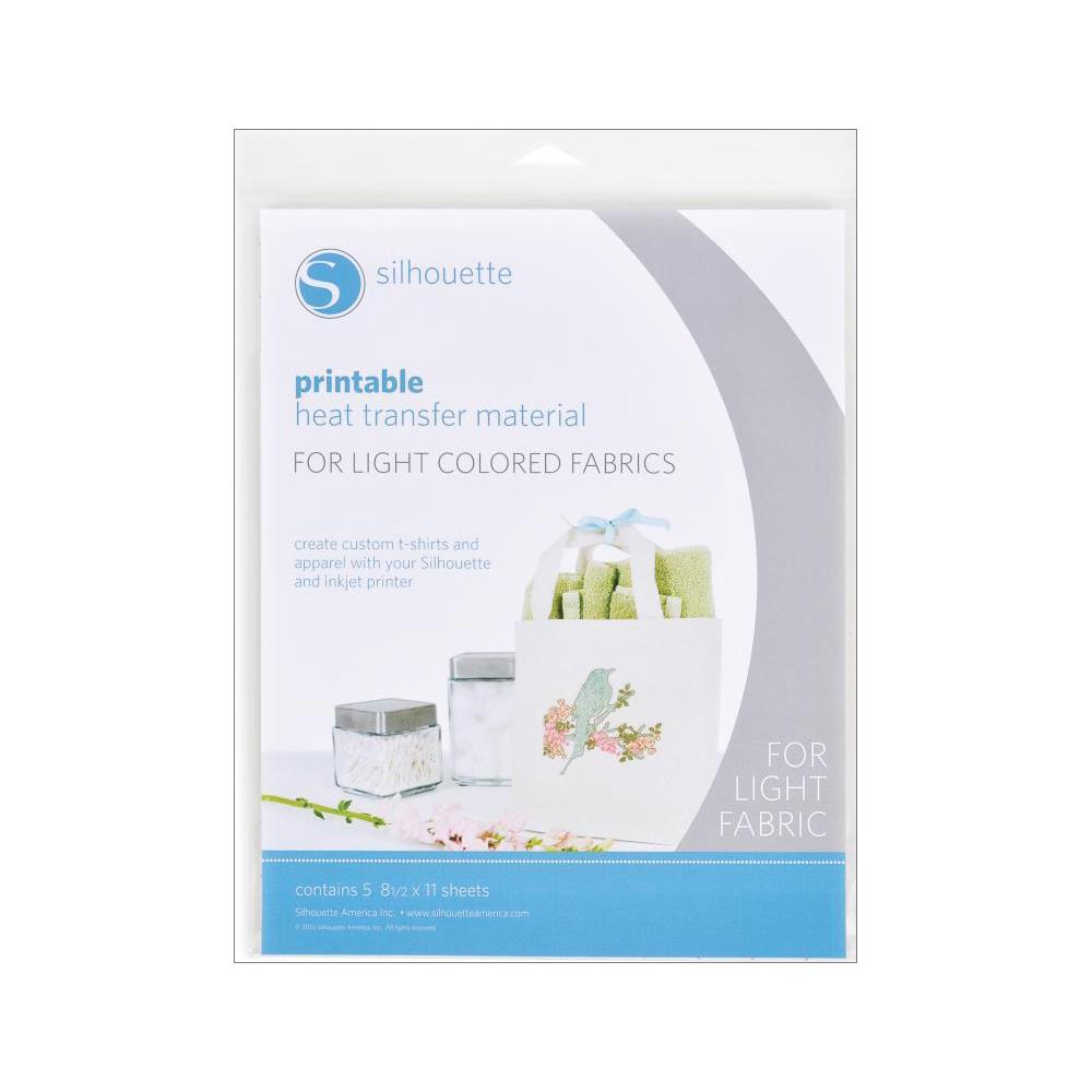 Silhouette Printable Heat Transfer Material - Light Fabrics