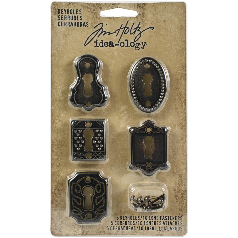 Idea-Ology Metal Keyholes W/Brads