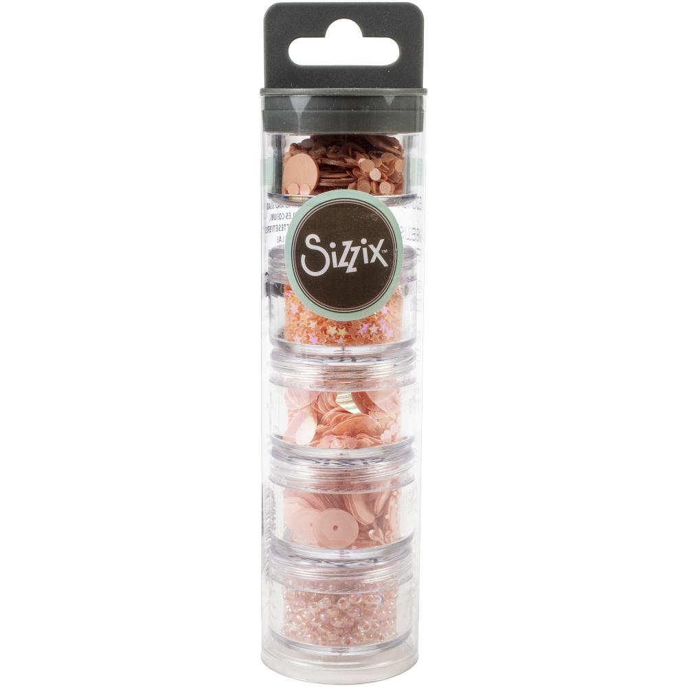 Sizzix Making Essential Sequins & Beads - Sorbet