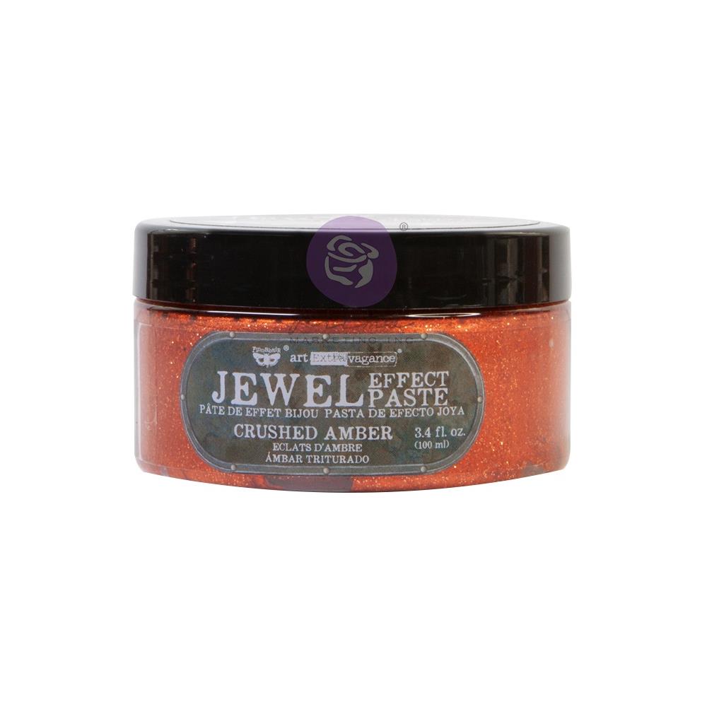 Finnabair Art Extravagance Jewel Effect Paste - Crushed Amber