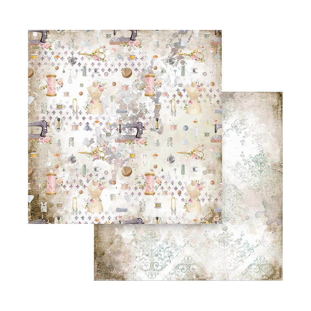 Stamperia Double-Sided Paper Pad - 12x12 - Romantic Threads10