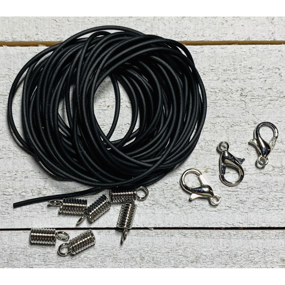 Jewelry Made By Me Wire - Black Cord Necklace Kit