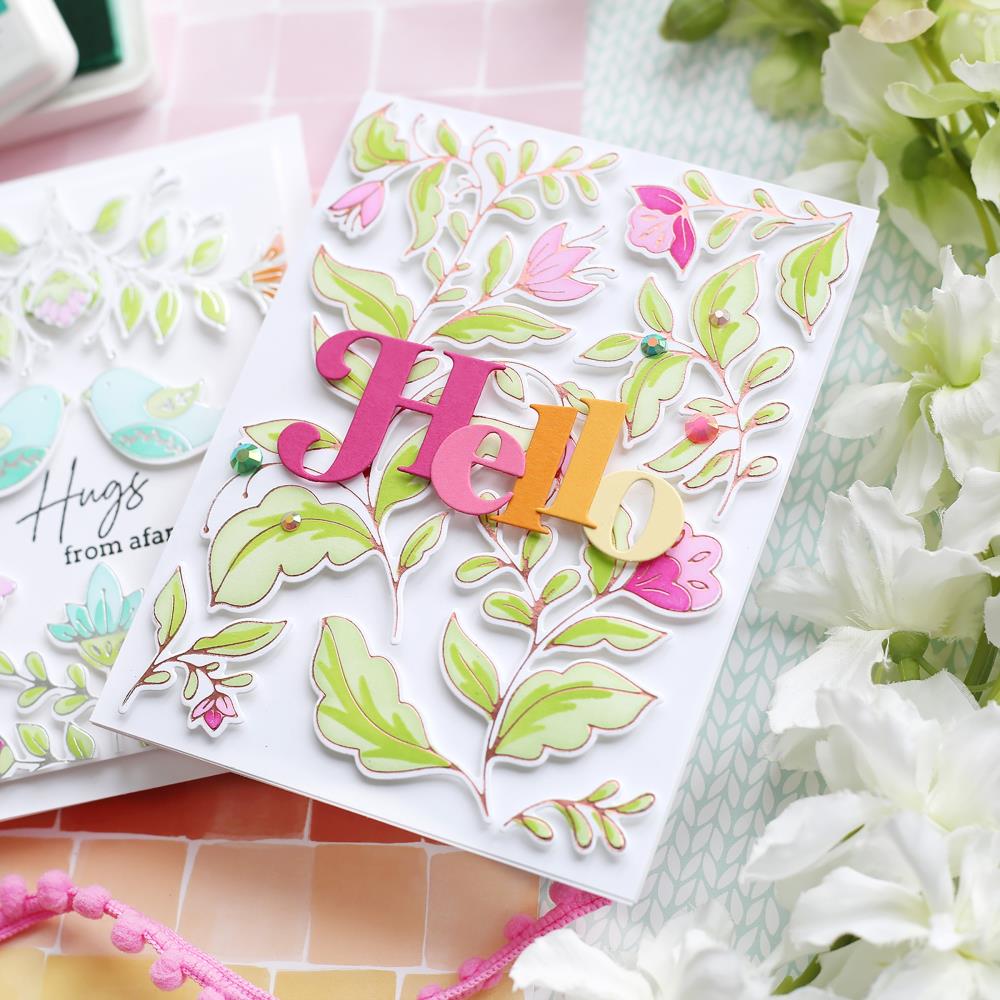 Pinkfresh Studio Die - Folk Garden..