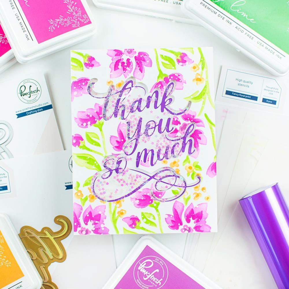 Pinkfresh Studio Hot Foil Plate - Thank You So MuchPinkfresh Studio Hot Foil Plate - Thank You So Much...