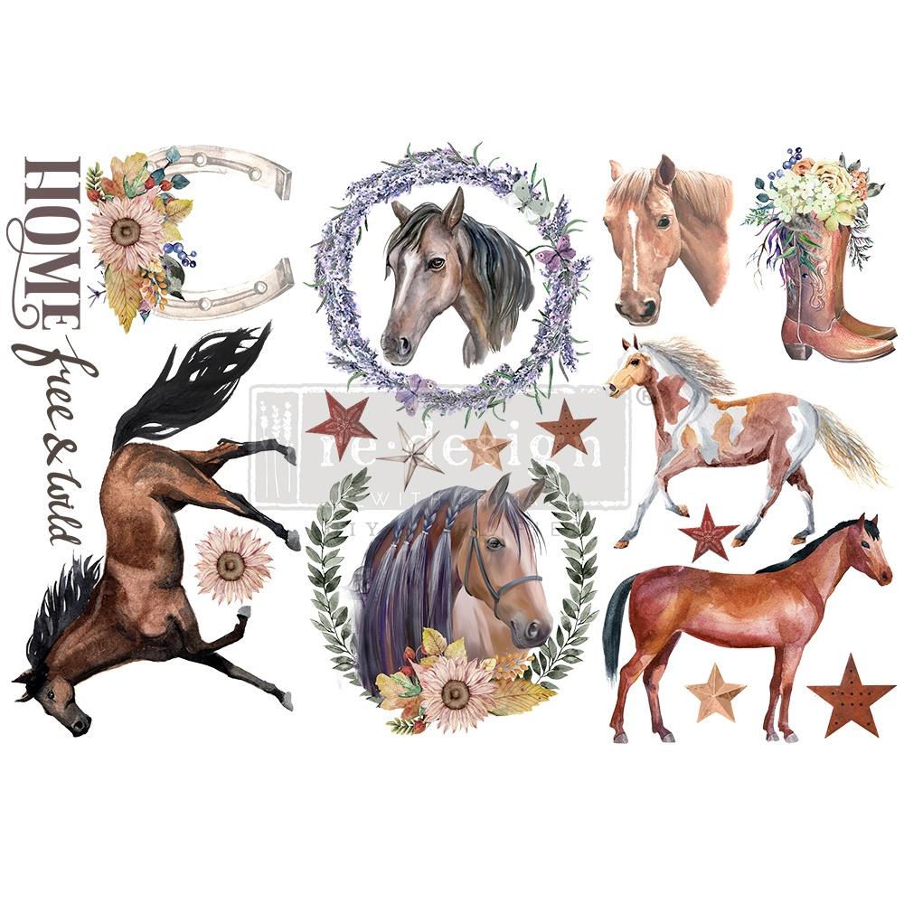 Prima Marketing Re-Design Decor Transfers - Wild Soul