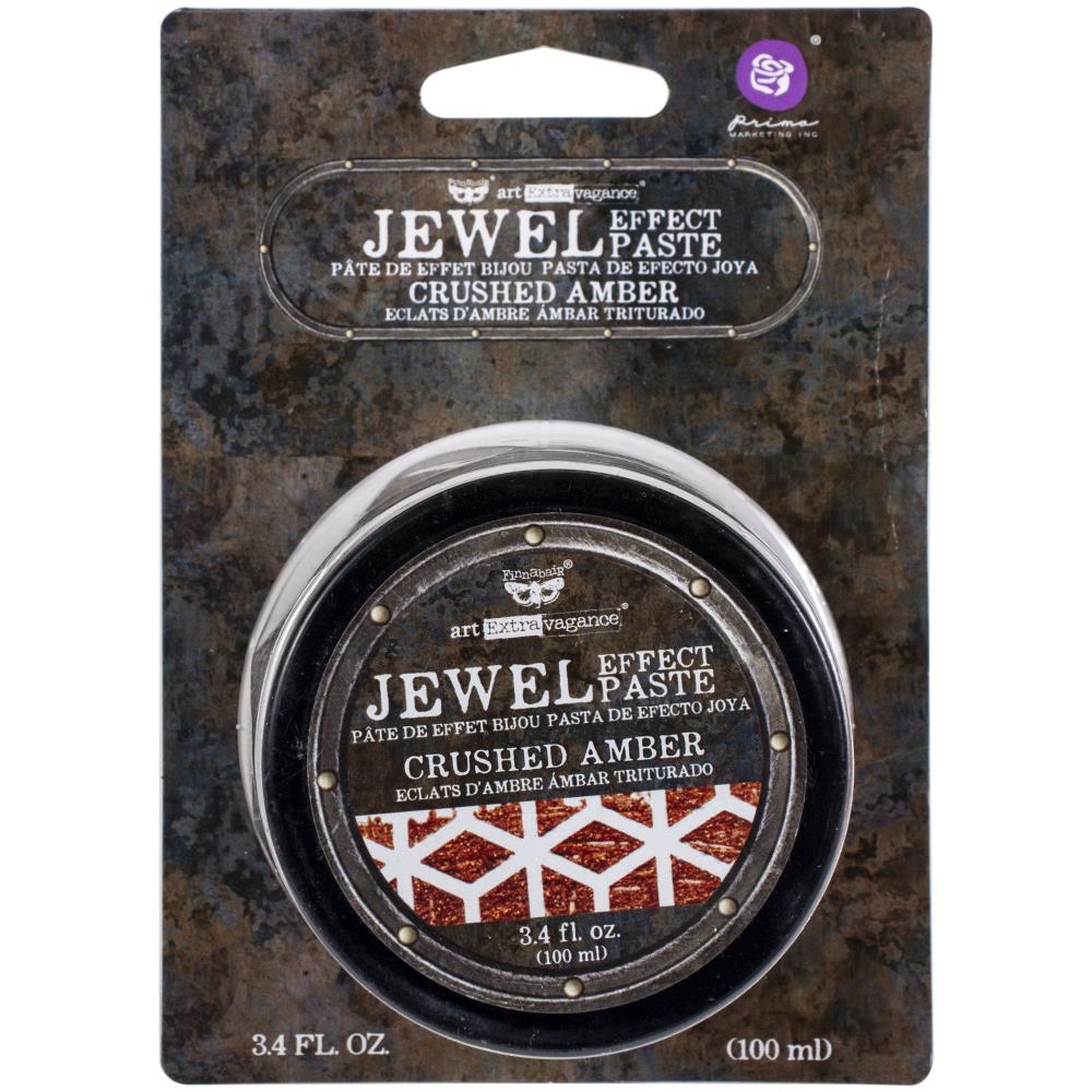 Finnabair Art Extravagance Jewel Effect Paste - Crushed Amber