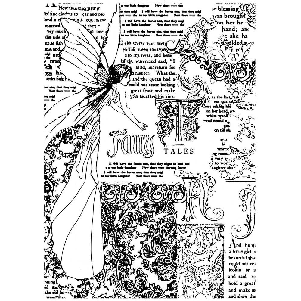 Stamperia Clear Background A4 - Sleeping Beauty