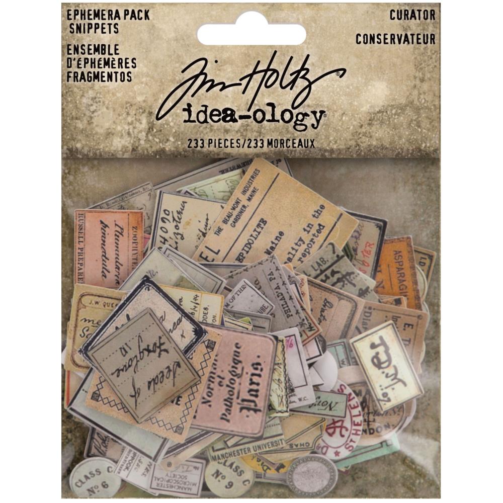 Idea-Ology Ephemera Snippets - Curator