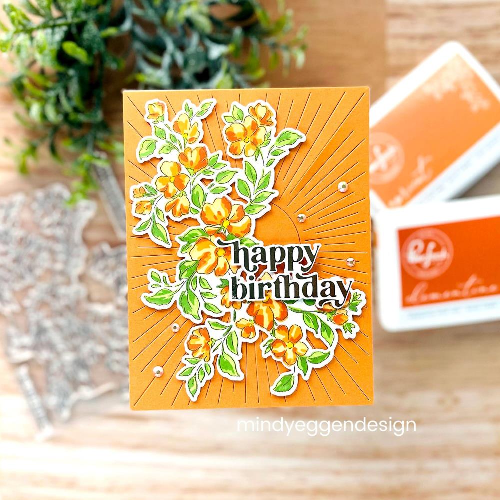 Pinkfresh Studio Clear Stamp Set - Blooming Branch