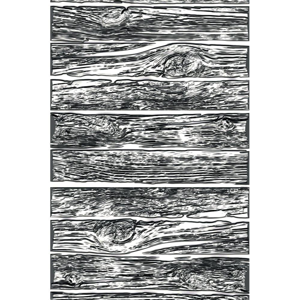 Sizzix 3D Texture Fades Embossing Folder By Tim Holtz - Mini Lumber