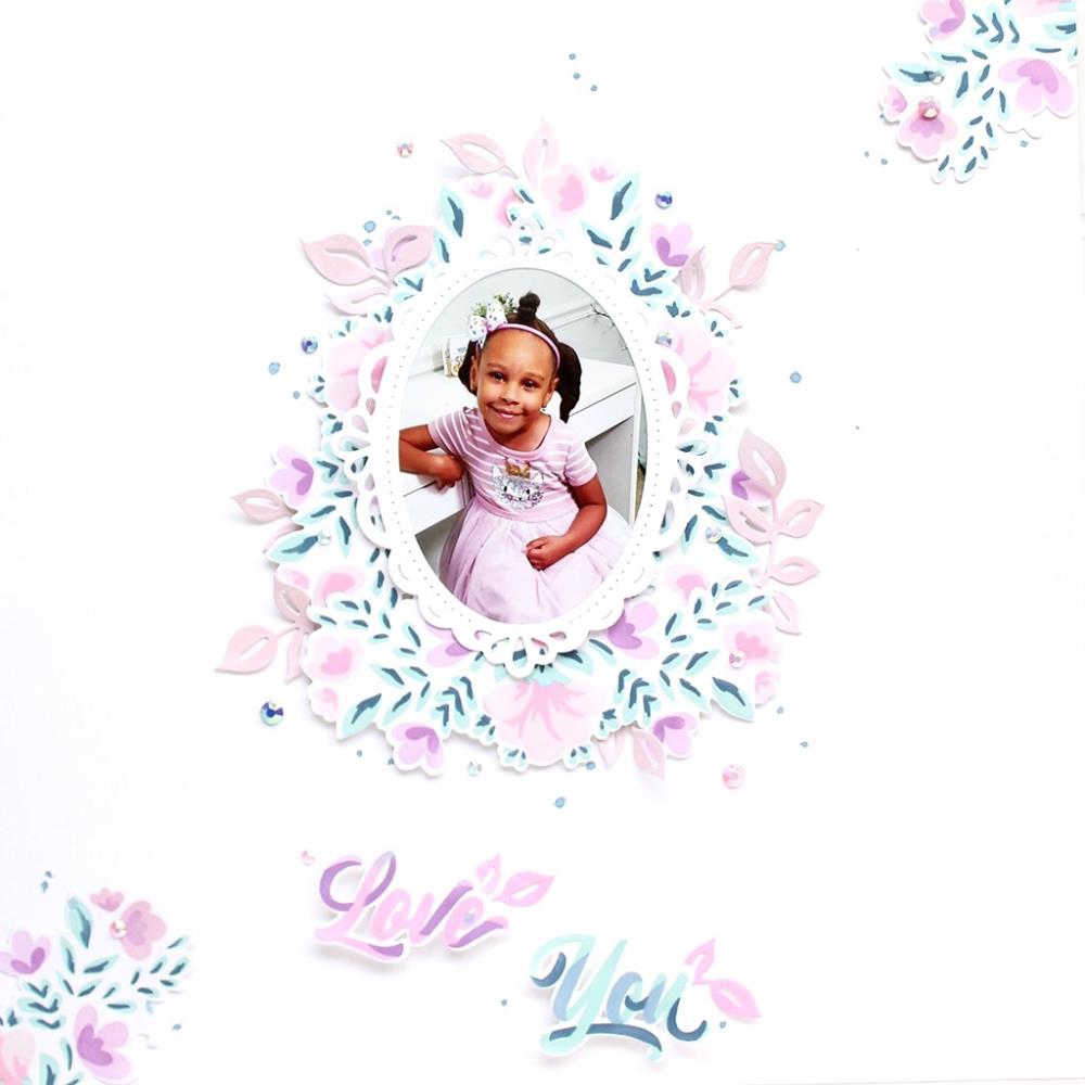 Pinkfresh Studio Stencils - Brushed Sentiments