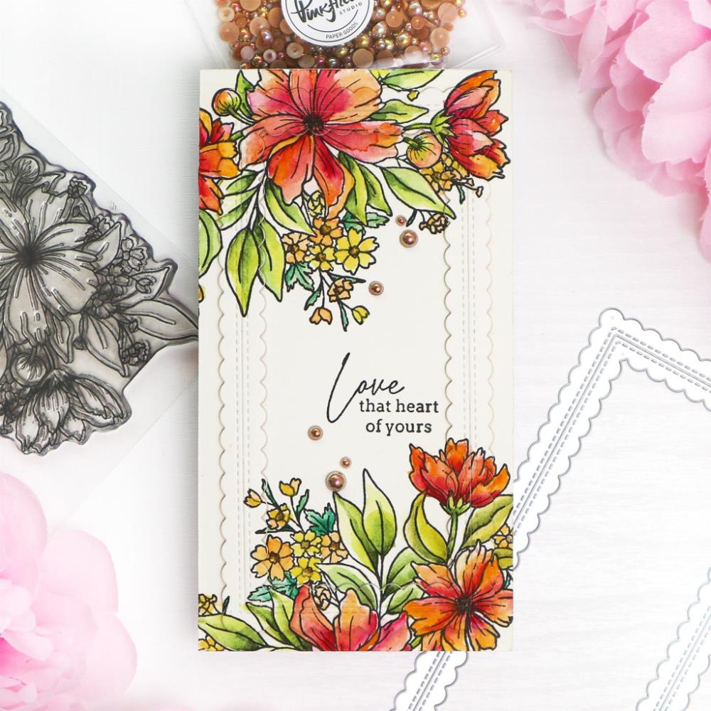 Pinkfresh Studio Clear Stamp Set - Always Uplifting