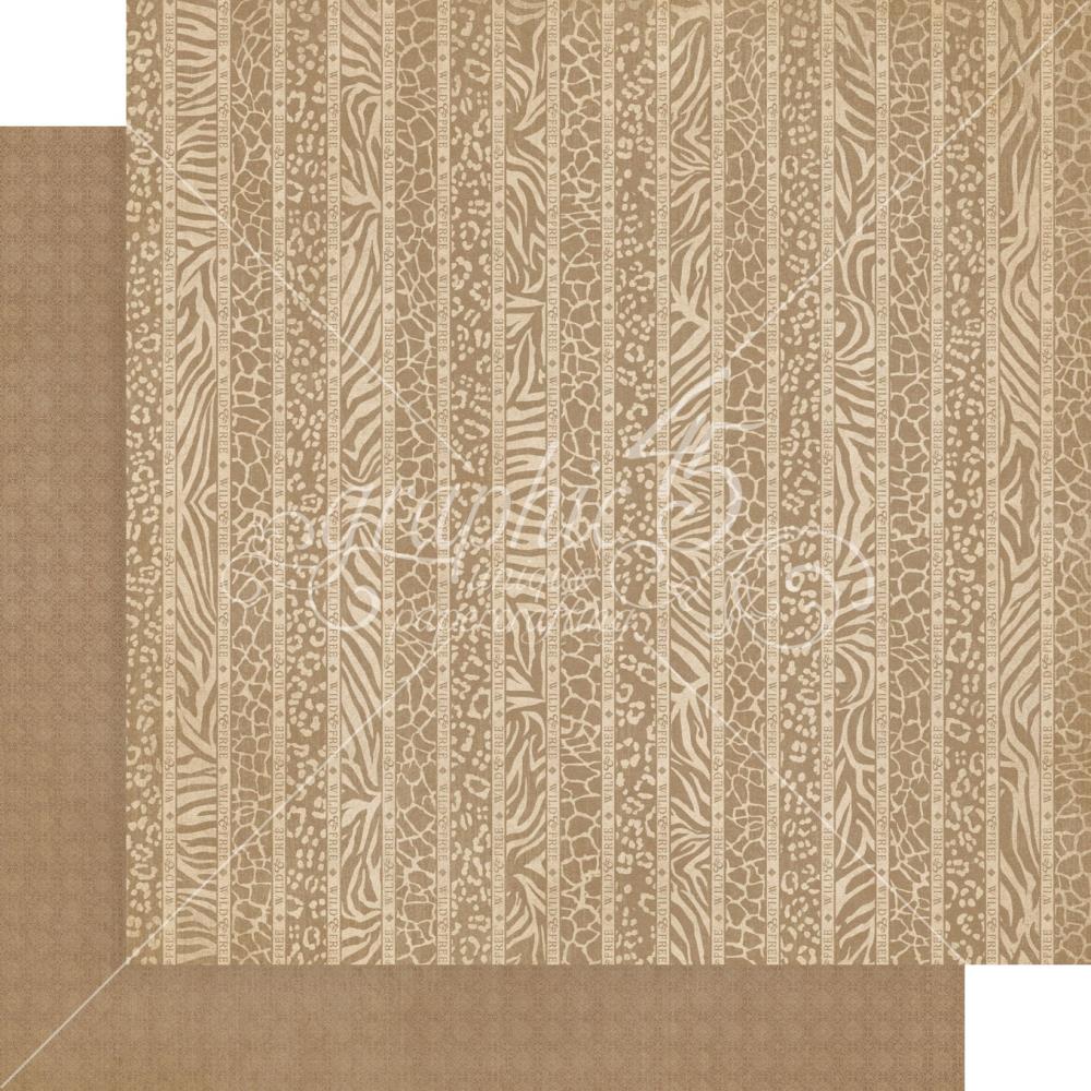 Graphic 45 - Patterns & Solids Double-Sided Paper Pad 12X12 - Wild & Free
