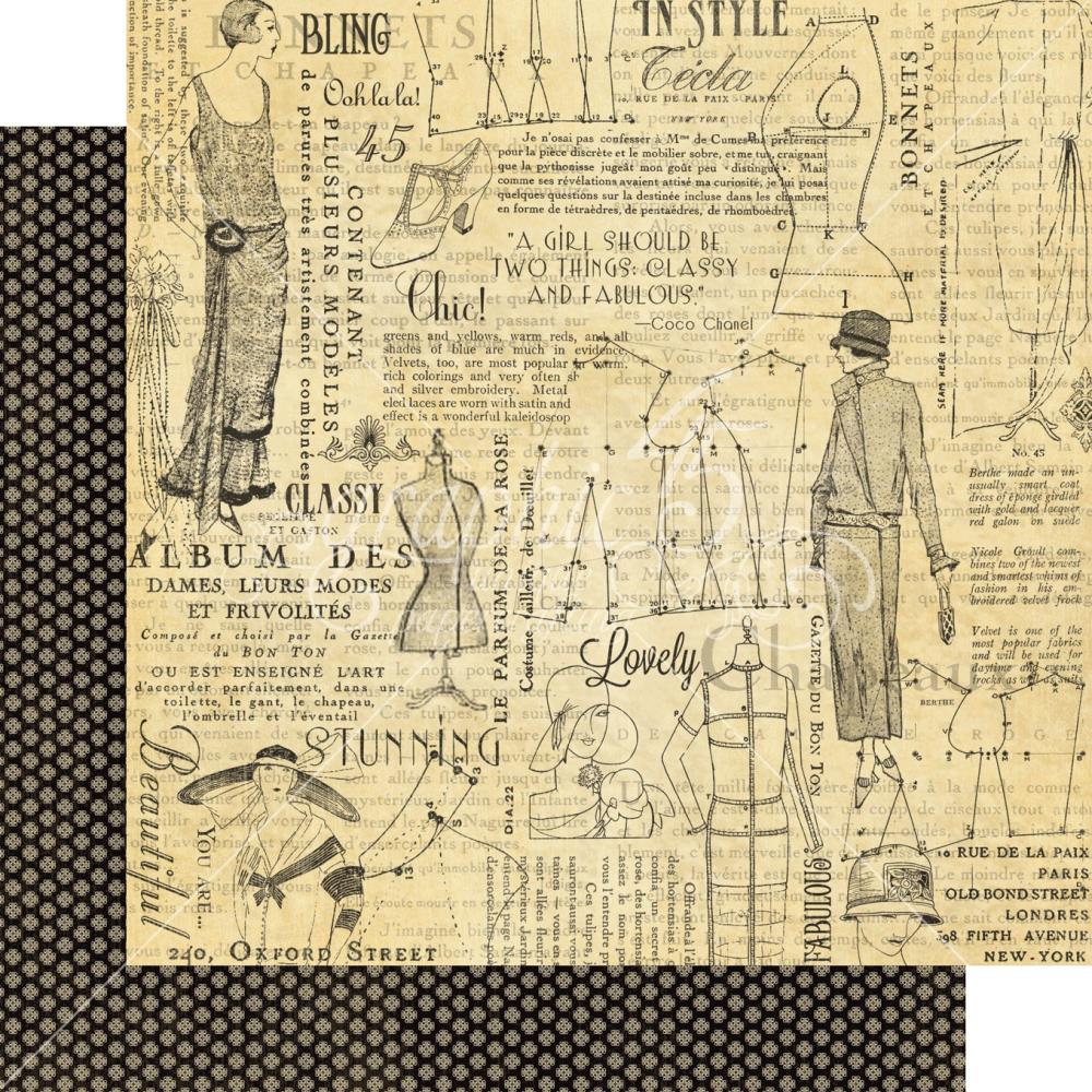 Graphic 45 - 12x12 Deluxe Collector's Edition - Couture