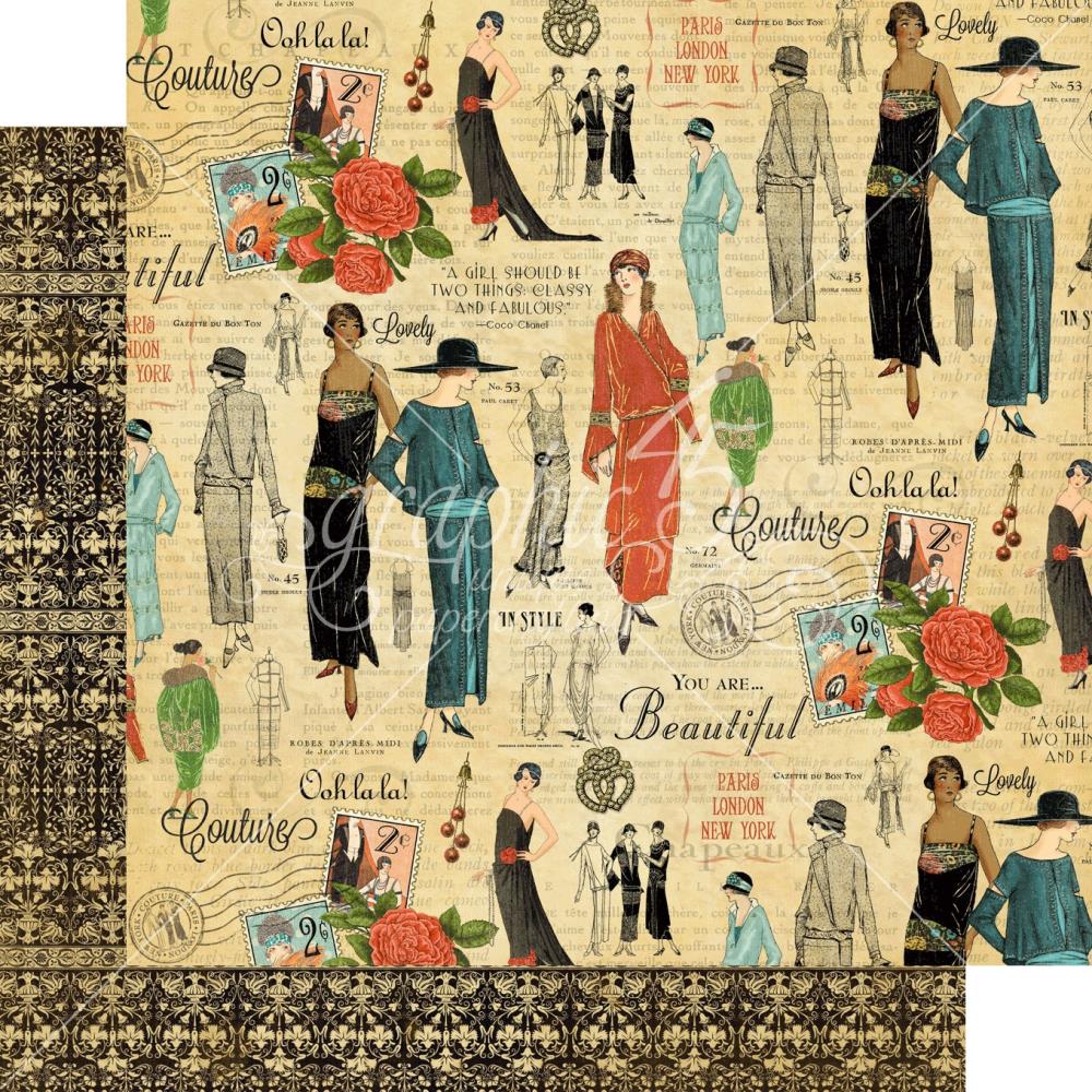 Graphic 45 - 12x12 Deluxe Collector's Edition - Couture