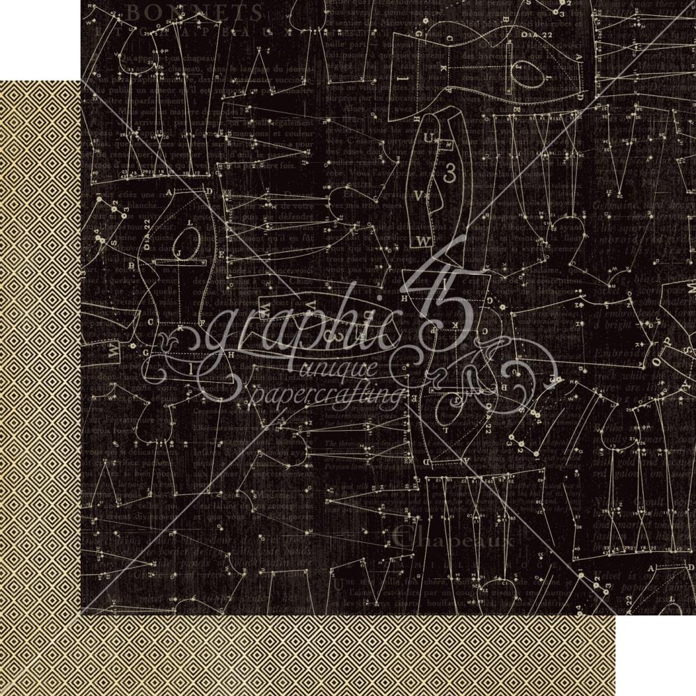 Graphic 45 - 12x12 Deluxe Collector's Edition - Couture