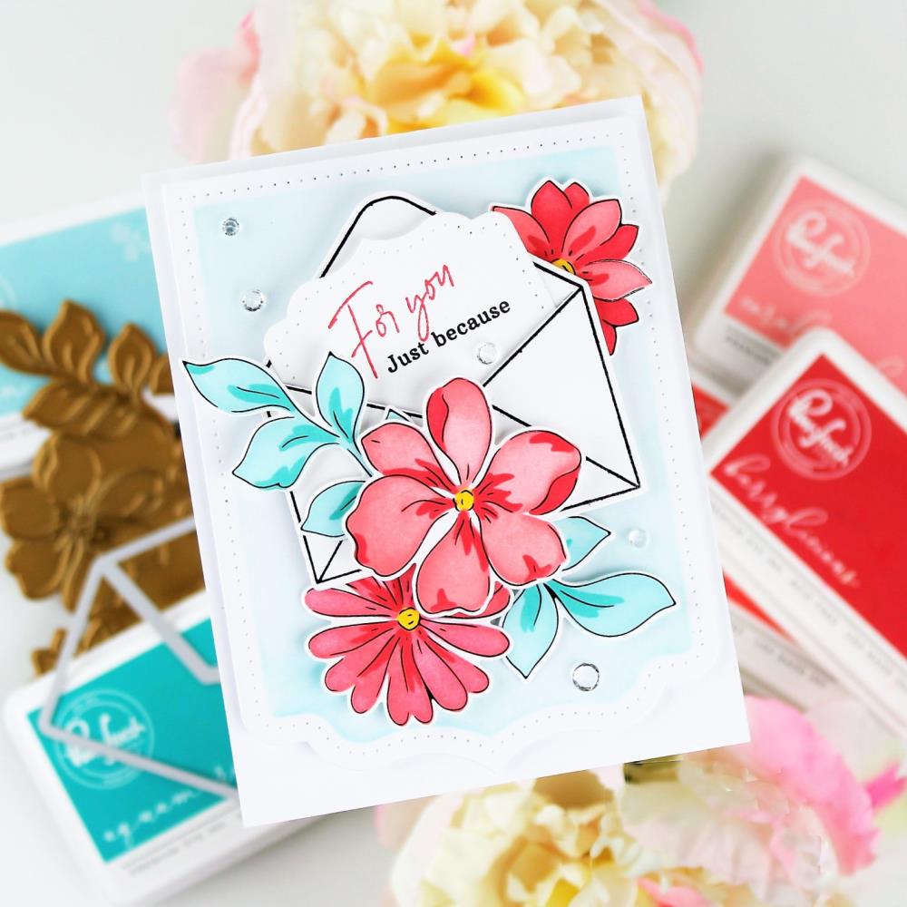 Pinkfresh Studio Hot Foil Plate - Brighter Days