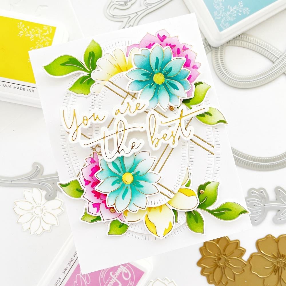 Pinkfresh Studio Hot Foil Plate - Brighter Days