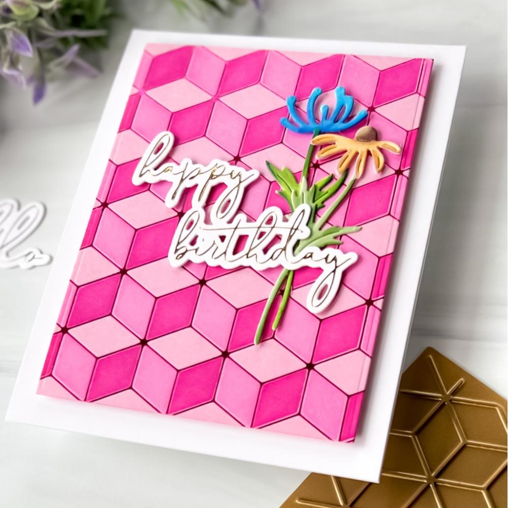 Pinkfresh Studio Die - Artistic Blossoms