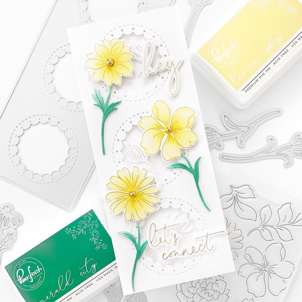 Pinkfresh Studio Die - Artistic Blossoms