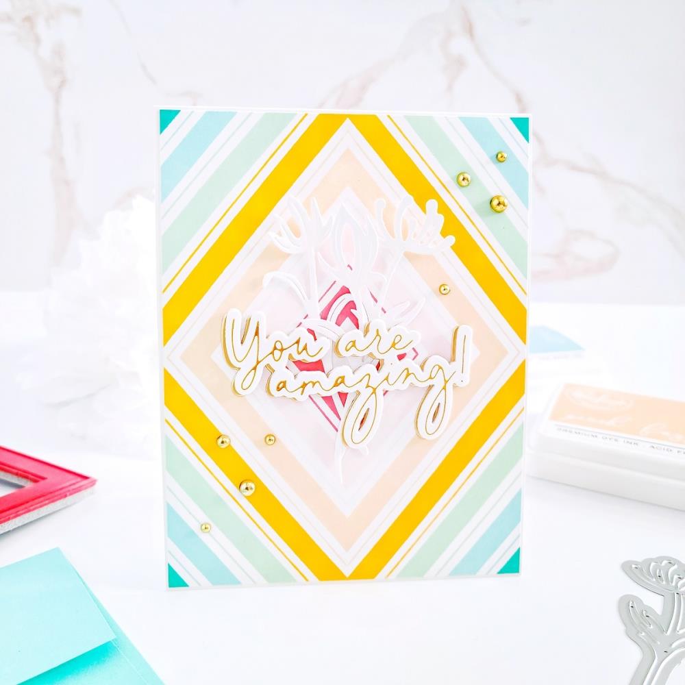Pinkfresh Studio Die - Artistic Blossoms