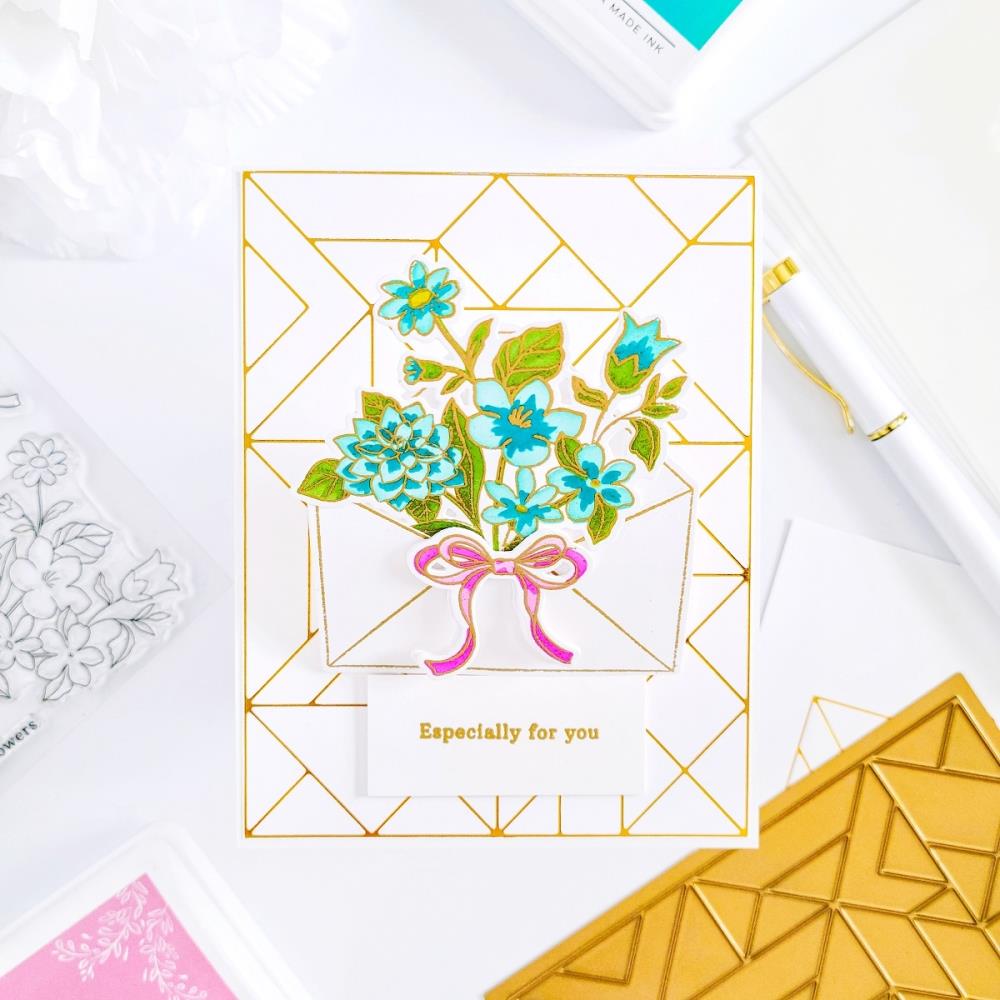 Pinkfresh Studio Hot Foil Plate - Art Deco