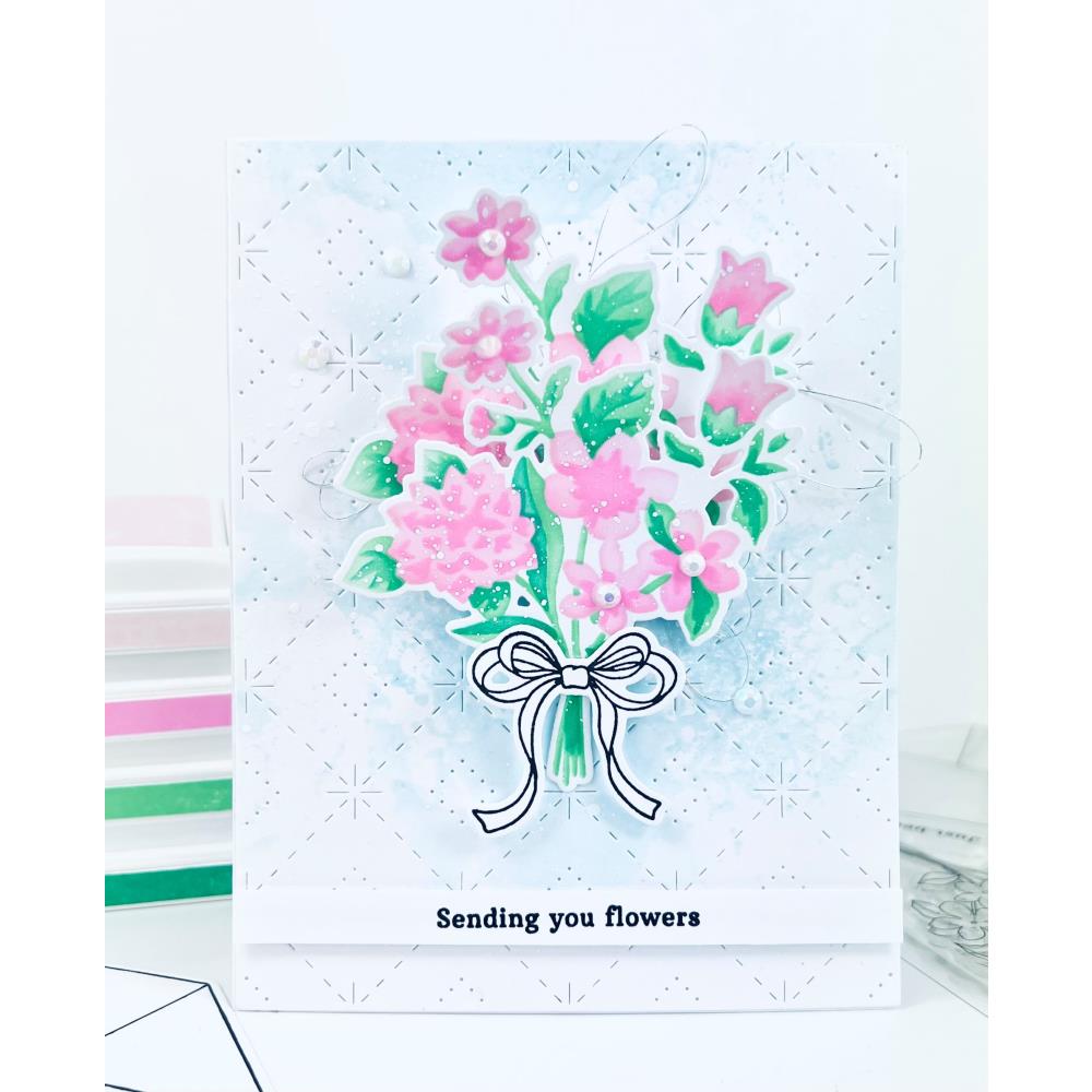 Pinkfresh Studio Die - Floral Envelope