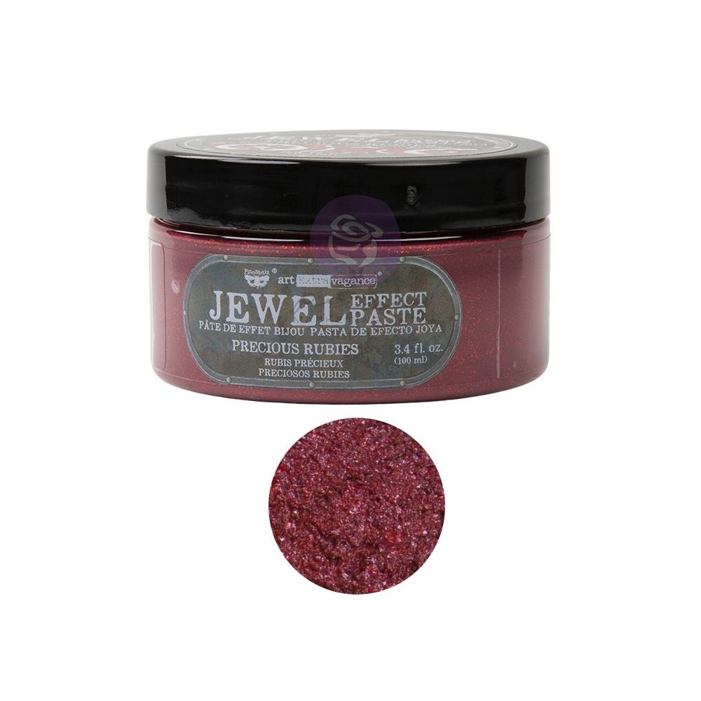 Finnabair Art Extravagance Jewel Effect Paste - Precious Rubies