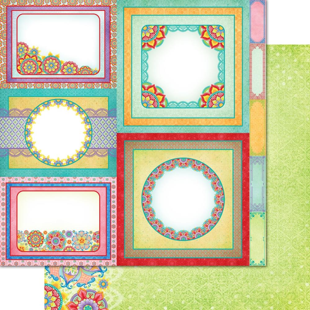 Heartfelt Creations Double-Sided Paper Pad 12x12 - Elegant Mosaics