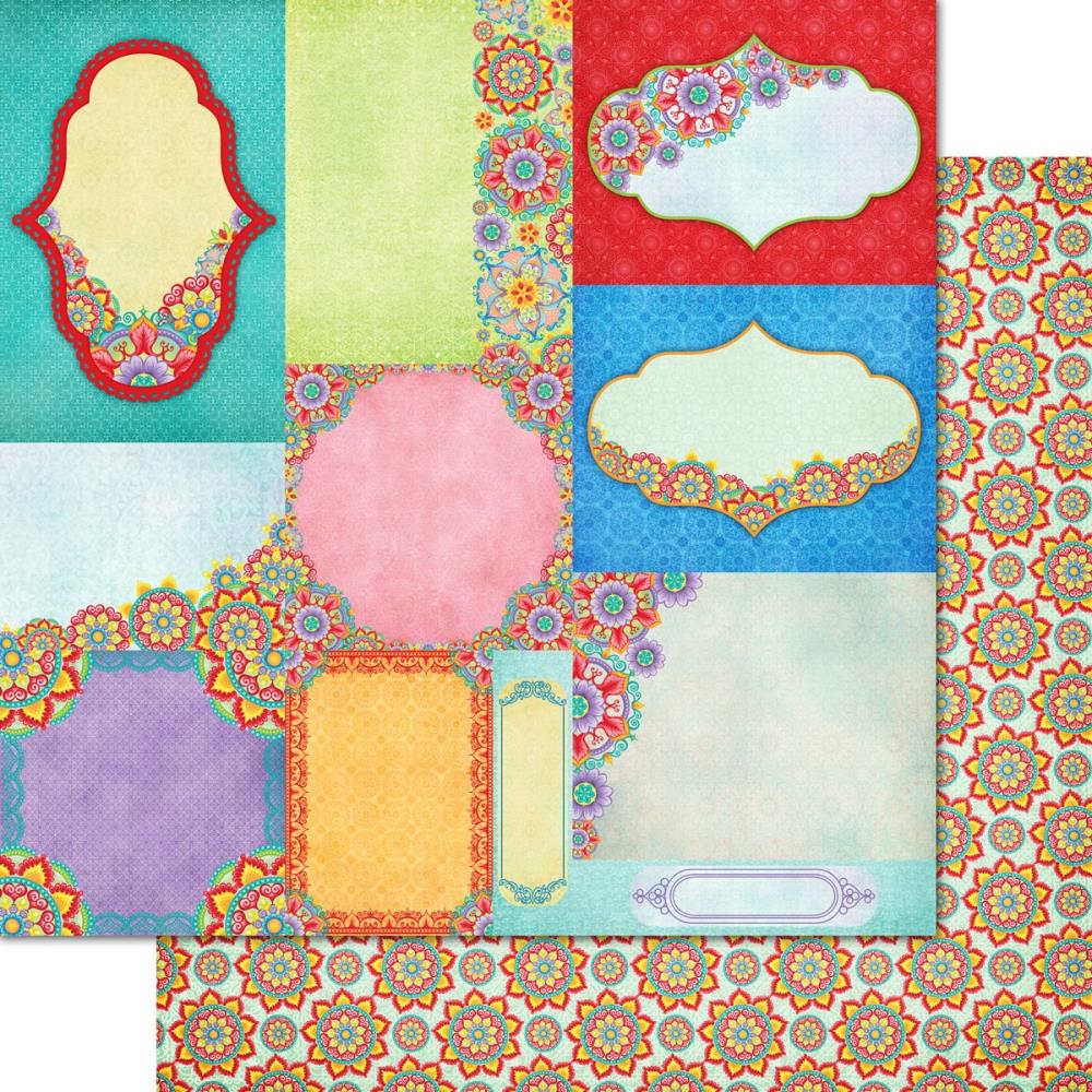 Heartfelt Creations Double-Sided Paper Pad 12x12 - Elegant Mosaics