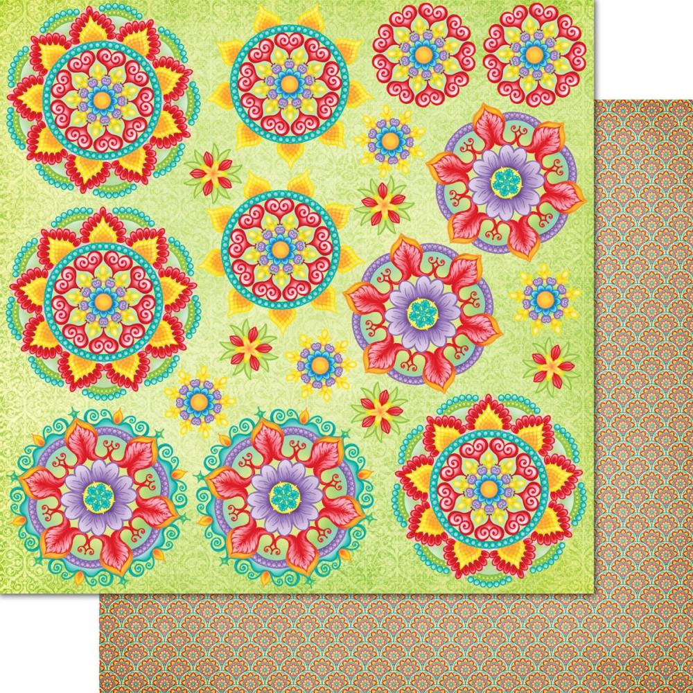 Heartfelt Creations Double-Sided Paper Pad 12x12 - Elegant Mosaics