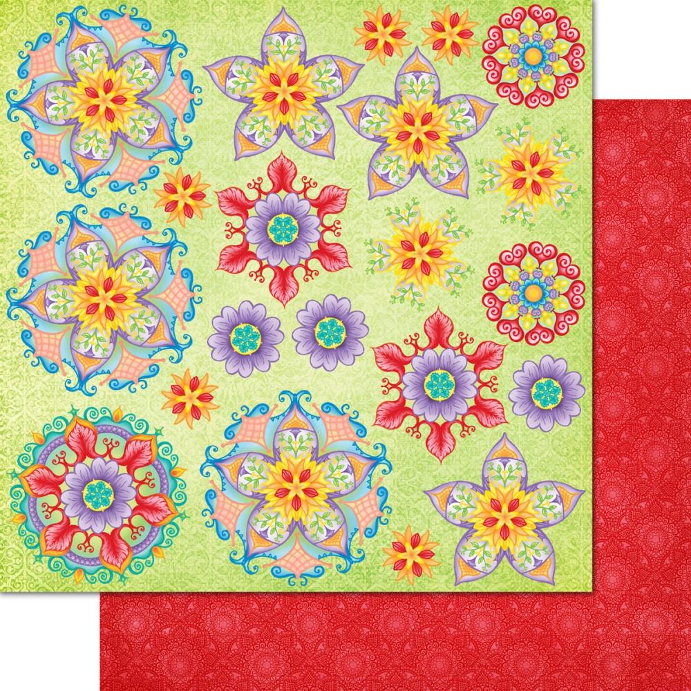 Heartfelt Creations Double-Sided Paper Pad 12x12 - Elegant Mosaics