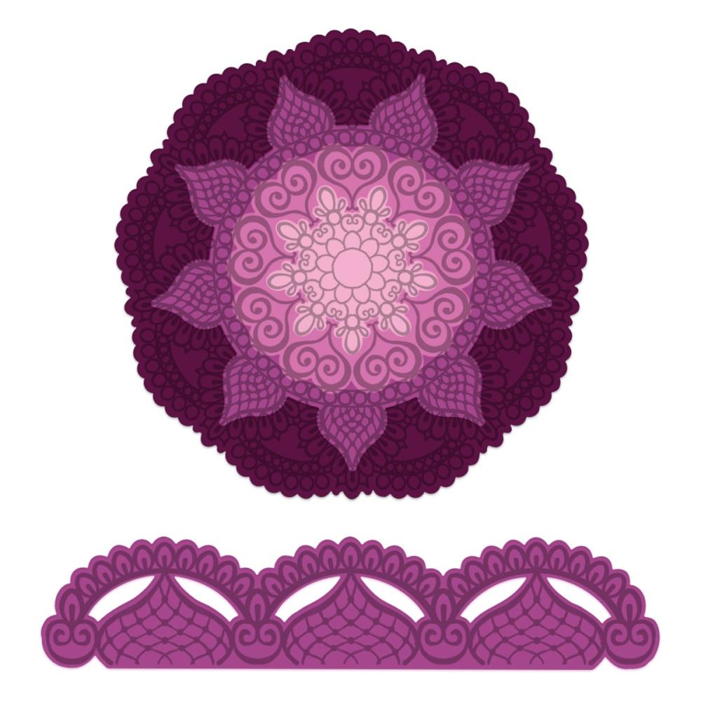 Heartfelt Creations Cut & Emboss Dies - Elegant Mosaics