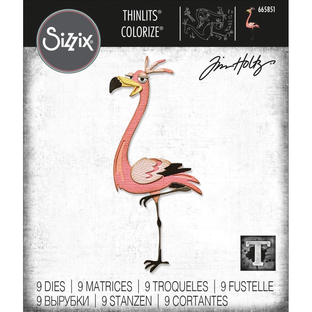 Sizzix Thinlits Dies By Tim Holtz - Gladys Colorize