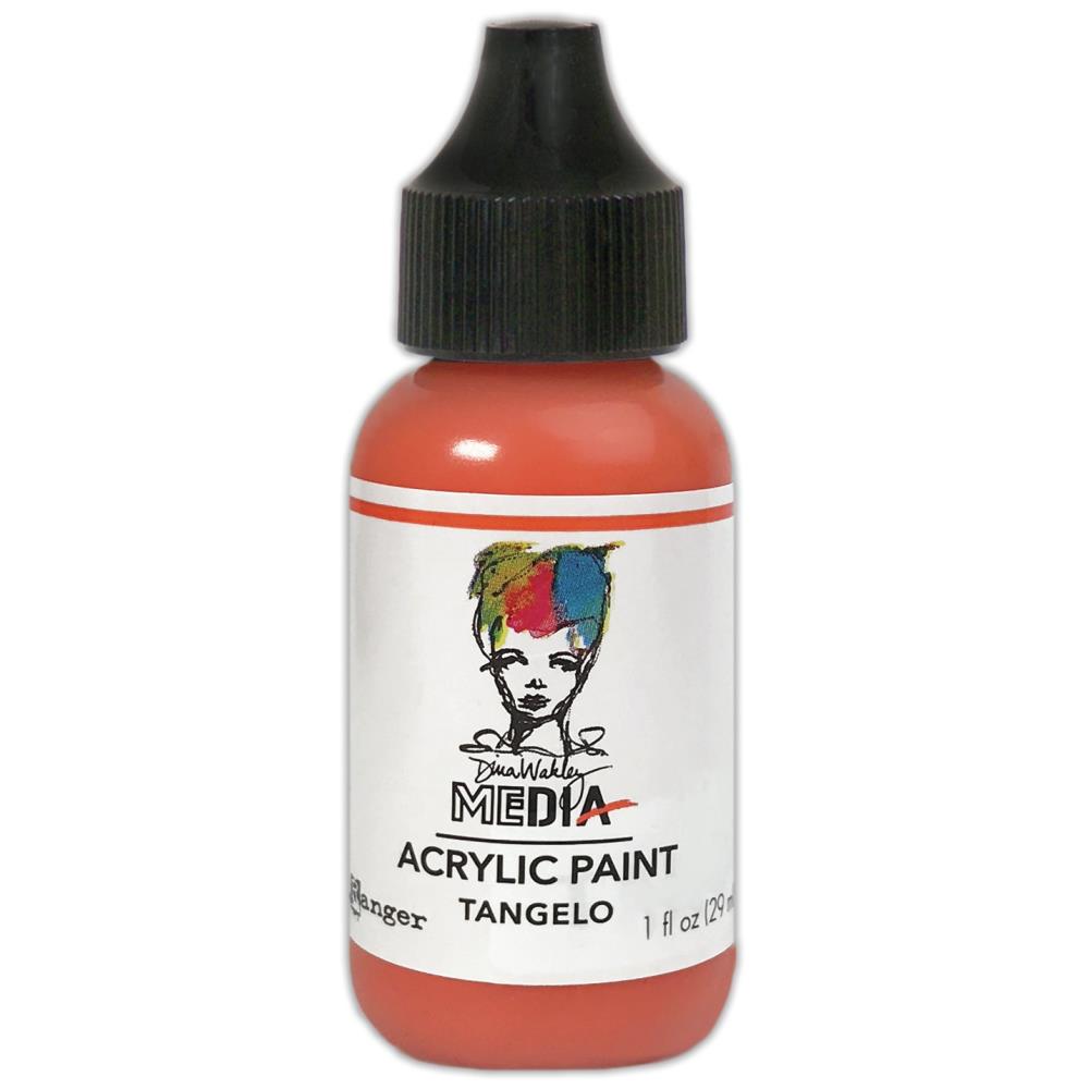 Dina Wakley Media Acrylic Paint - Tangelo