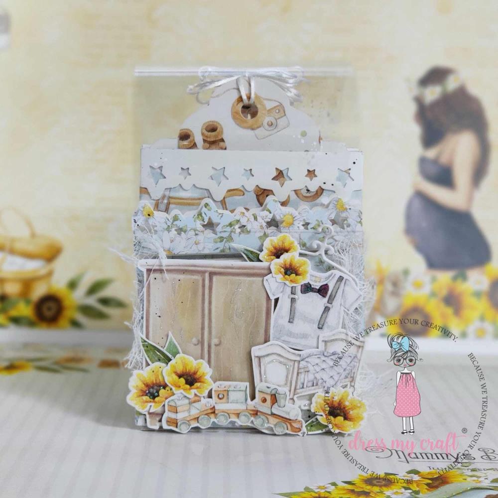 Dress My Craft Image Sheet 240gsm A4 - Mom To Be #1