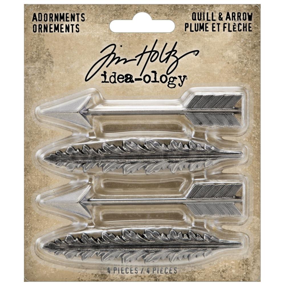 Idea-Ology Metal Adornments - Quill & Arrow