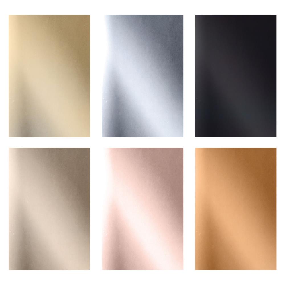 Idea-Ology Kraft-Stock Stack Cardstock Pad 6X9 - Metallic Classics